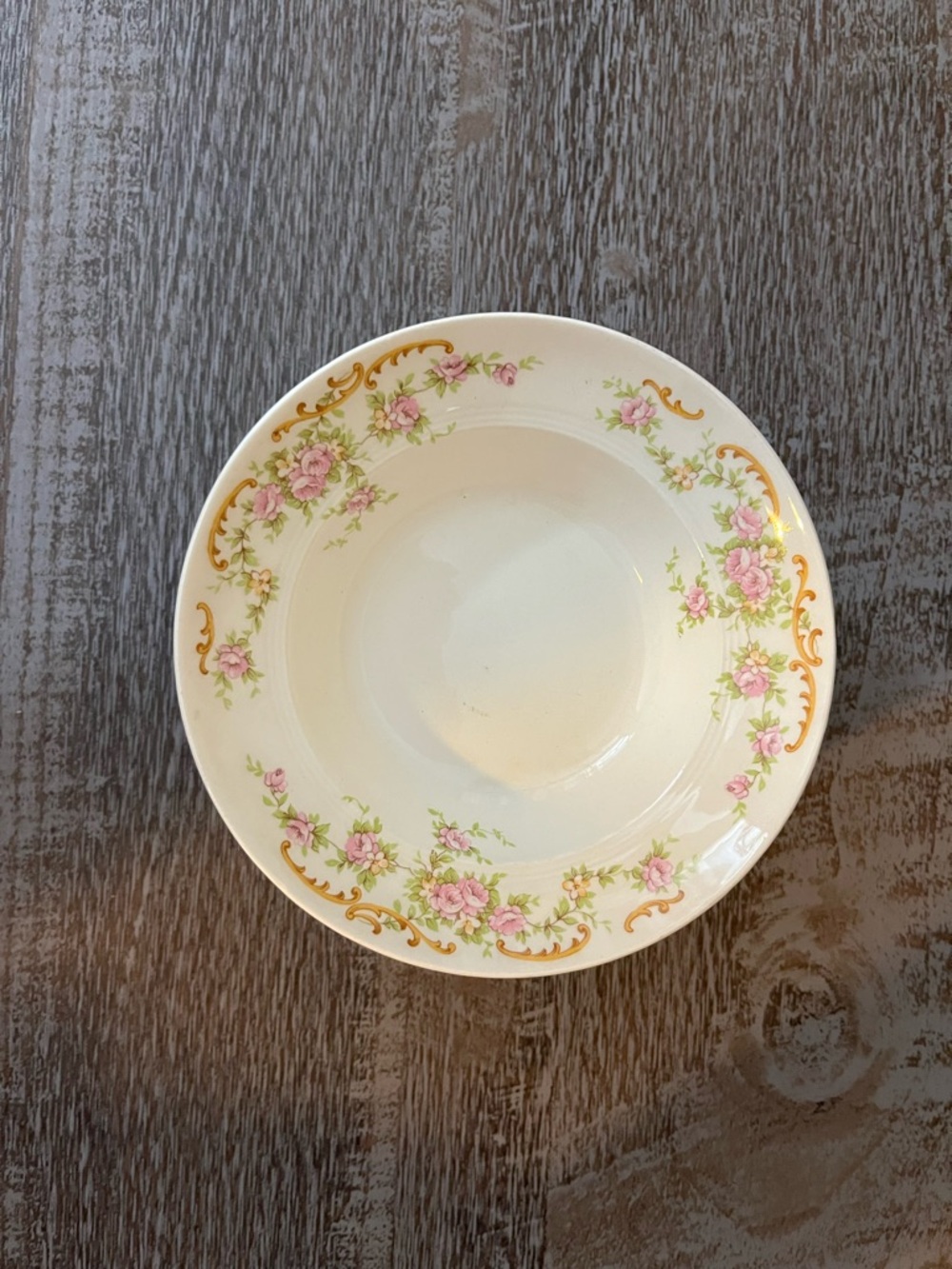 Set of 8 Vintage Salem China Co. Sandra Floral Round Bowl, 6 in